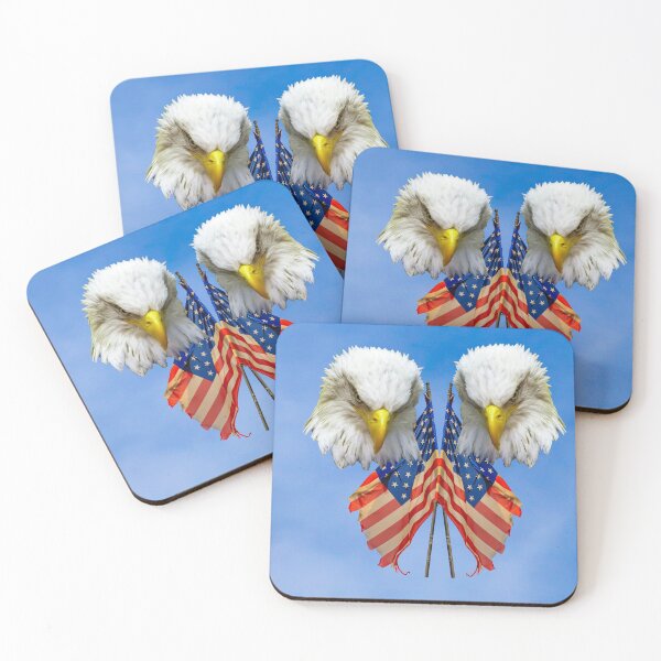 Item preview, Bald Eagles and the flag designed and sold by Dalyndigital Photography.