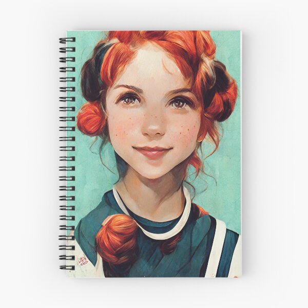 Item preview, Gorgeous Redheaded Teen getting her Hair Cut avoiding Fads designed and sold by SingularityGeek.