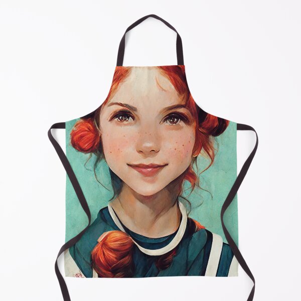 Item preview, Gorgeous Redheaded Teen getting her Hair Cut avoiding Fads designed and sold by SingularityGeek.