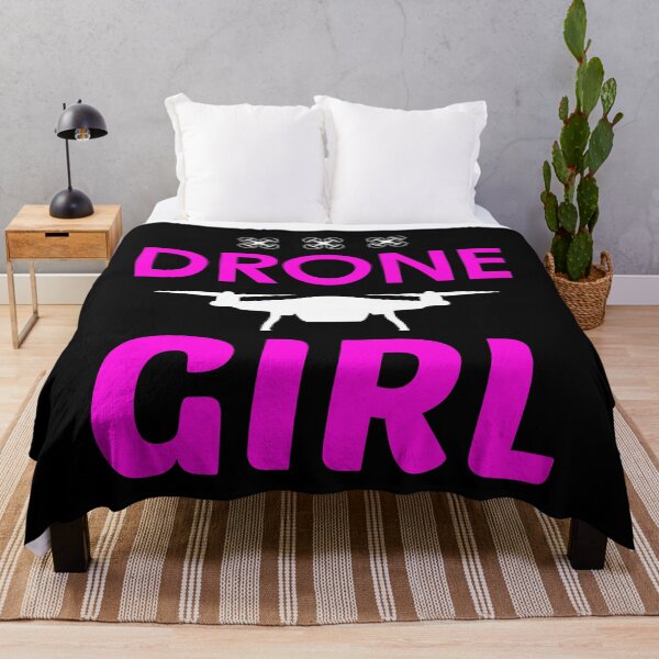 Item preview, Drone Girl | Funny design for female drone lovers designed and sold by Lees Tees.