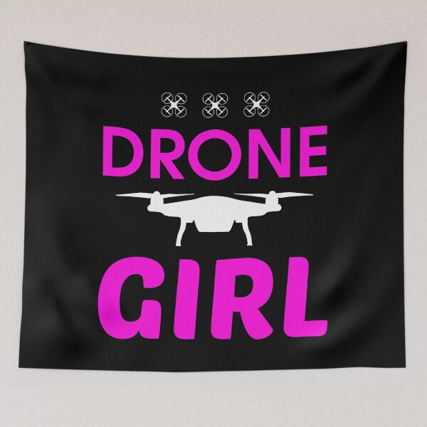 Item preview, Drone Girl | Funny design for female drone lovers designed and sold by Lees Tees.