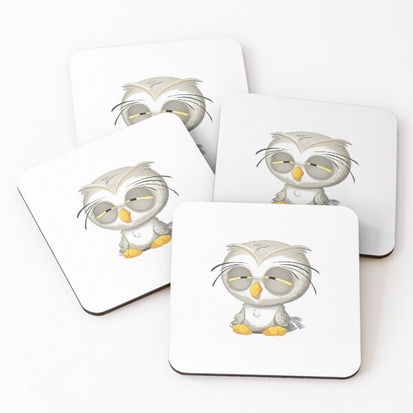 Item preview, tired owl designed and sold by Orenda-om.