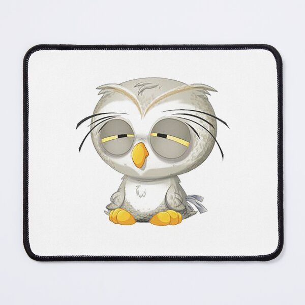 Item preview, tired owl designed and sold by Orenda-om.