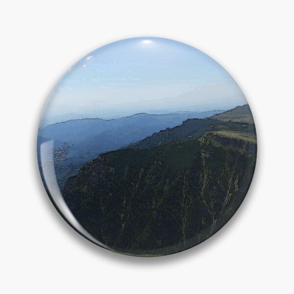 Item preview, Bucegi Mountain Landscape Design Painting  designed and sold by randomtdesigns.
