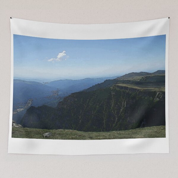 Item preview, Bucegi Mountain Landscape Design Painting  designed and sold by randomtdesigns.