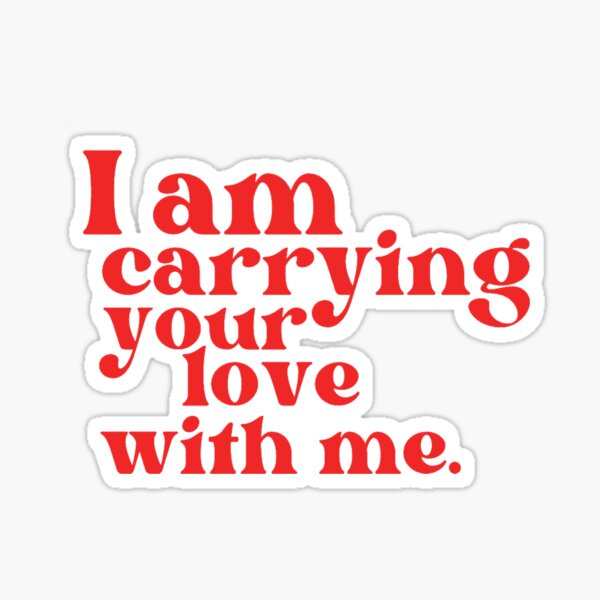 Carrying Your Love with Me - Wikipedia