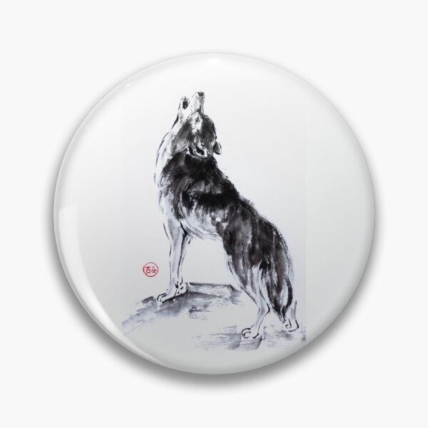 Item preview, Lonely wolf designed and sold by ladyshekk.