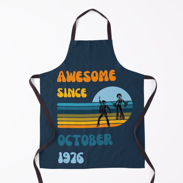 Item preview, Awesome since October 1976 | Born October 1976 | Made in October 1976 | Legend since October 1976 | Birthday Gift for 46 year old mom dad grandma grandpa | Vintage Retro 70s Birthday gift idea designed and sold by Saffire6.