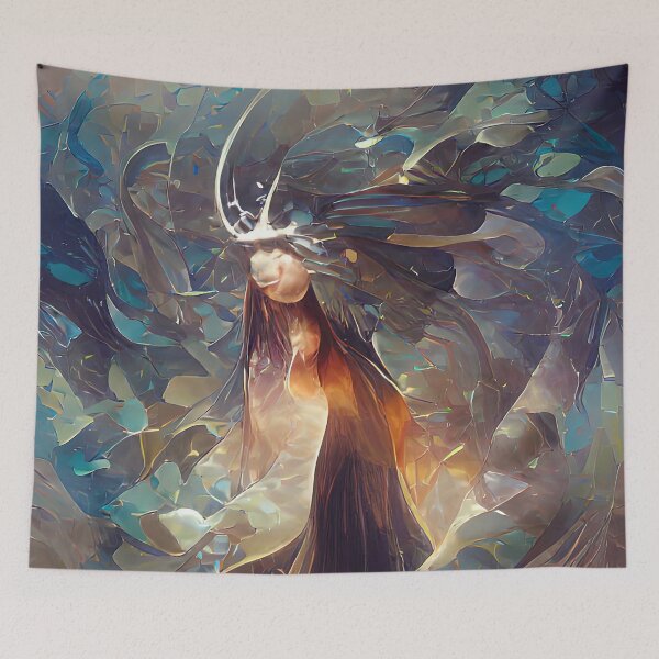 Item preview, Prehistoric Priestess designed and sold by PlacidHinds.
