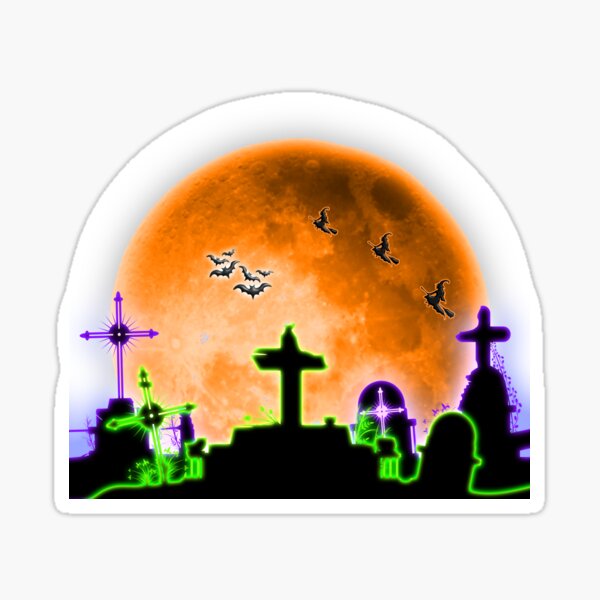 Item preview, Orange October Moon designed and sold by Kuetspal-Lin.