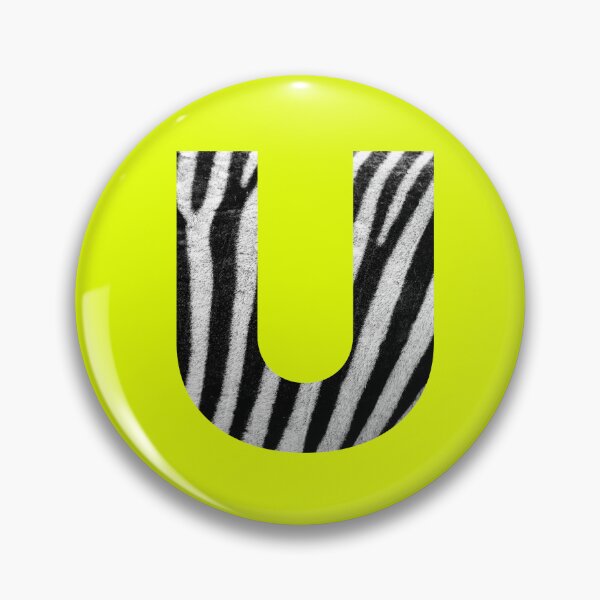 Item preview, Letter U initial zebra designed and sold by oli-ml.