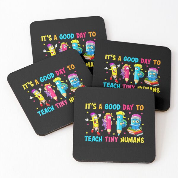 Item preview, Kindergarten Teacher Good Day To Teach Tiny Human Funny Cat designed and sold by decentwearstore.
