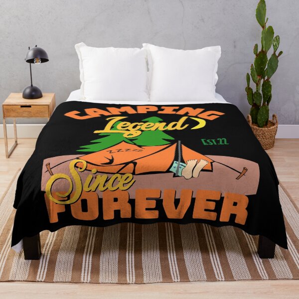 Item preview, CAMPING LEGEND SINCE FOREVER designed and sold by GAADesignz.