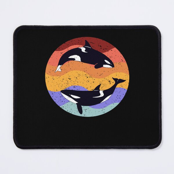 Item preview, Retro Vintage Killer Whale Sunset Women Men Kids Design designed and sold by Countrysmart.
