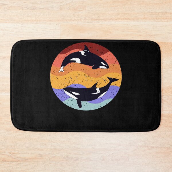 Item preview, Retro Vintage Killer Whale Sunset Women Men Kids Design designed and sold by Countrysmart.