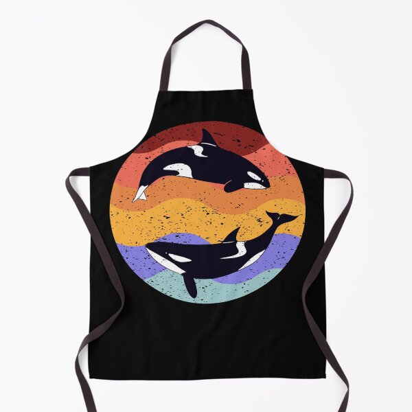 Item preview, Retro Vintage Killer Whale Sunset Women Men Kids Design designed and sold by Countrysmart.