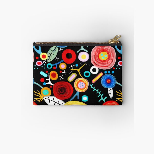 Item preview, Black Pattern Floral  designed and sold by rupydetequila.