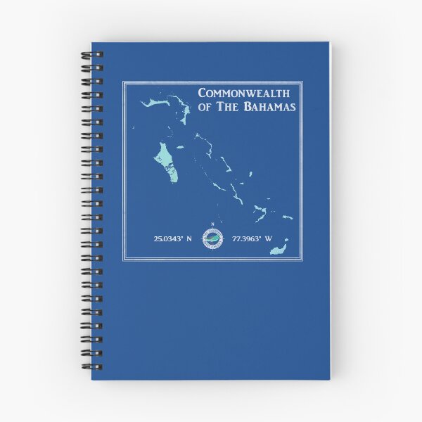 Item preview, The Commonwealth of The Bahamas map designed and sold by Travis Peterson.
