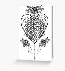 Sempiternal Love Heart Greeting Card