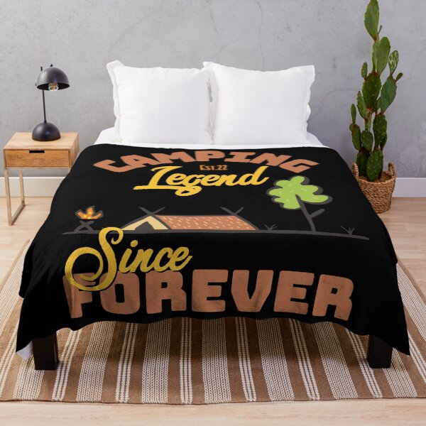 Item preview, CAMPING LEGEND SINCE FOREVER designed and sold by GAADesignz.