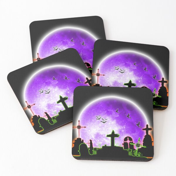 Item preview, Purple October Moon designed and sold by Kuetspal-Lin.