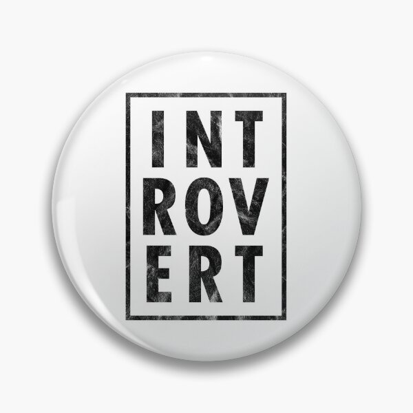 Item preview, Introvert graphic funny subtle design designed and sold by ThreadlyAndCo.