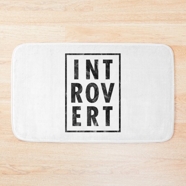 Item preview, Introvert graphic funny subtle design designed and sold by ThreadlyAndCo.