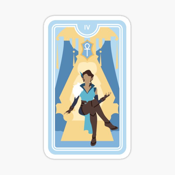 Item preview, Vex Emperor Tarot Card  designed and sold by PsychMerchant.