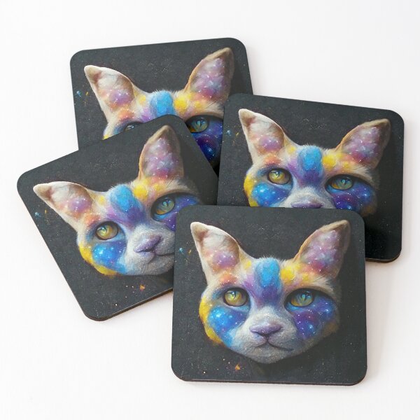 Item preview, Cute Galactic Cat designed and sold by Gustavo Navarro.