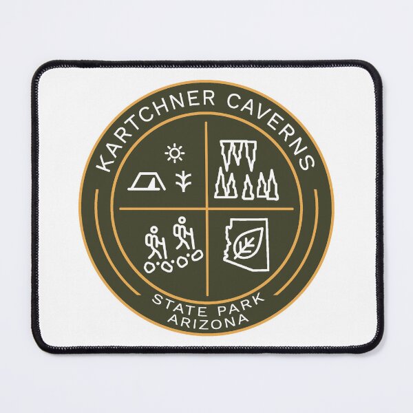 Item preview, Kartchner Caverns State Park Heraldic Logo designed and sold by VanyaKar.