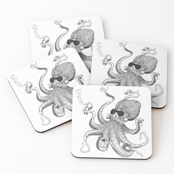 Item preview, "Octavius" The Graffiti Artist Octopus designed and sold by TheCollywobbles.