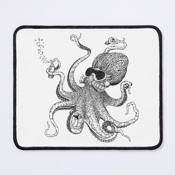 Item preview, "Octavius" The Graffiti Artist Octopus designed and sold by TheCollywobbles.