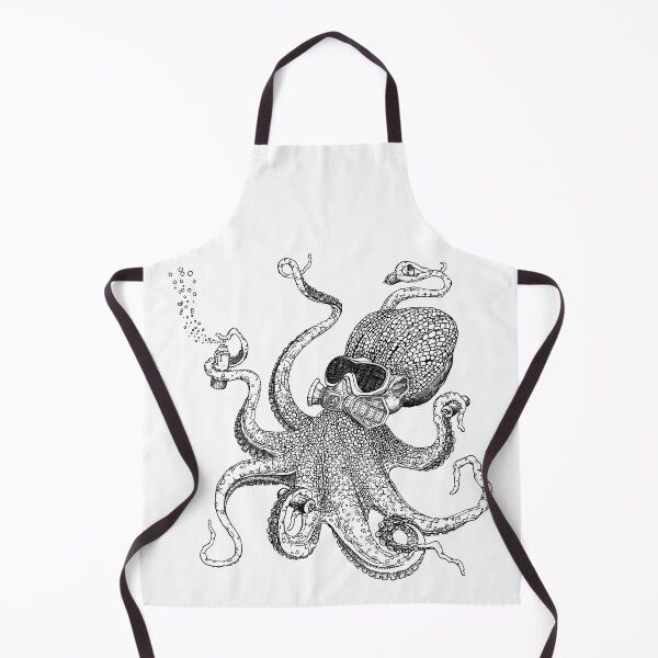 Item preview, "Octavius" The Graffiti Artist Octopus designed and sold by TheCollywobbles.