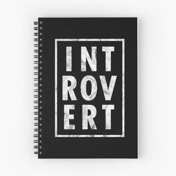 Item preview, Introvert graphic funny subtle design designed and sold by ThreadlyAndCo.