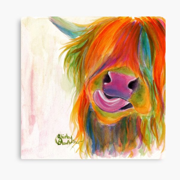 Item preview, HIGHLAND COW 'JUICY FRUIT JOSIE' BY SHIRLEY MACARTHUR designed and sold by Shirley MacArthur Limited.