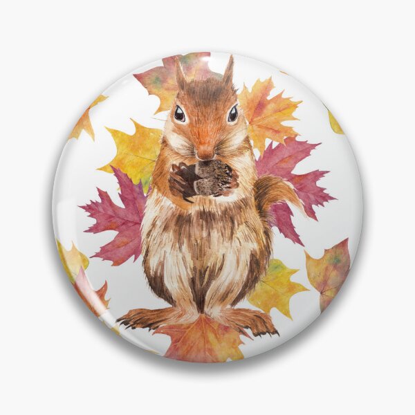 Item preview, autumn squirrel designed and sold by nadiaham.