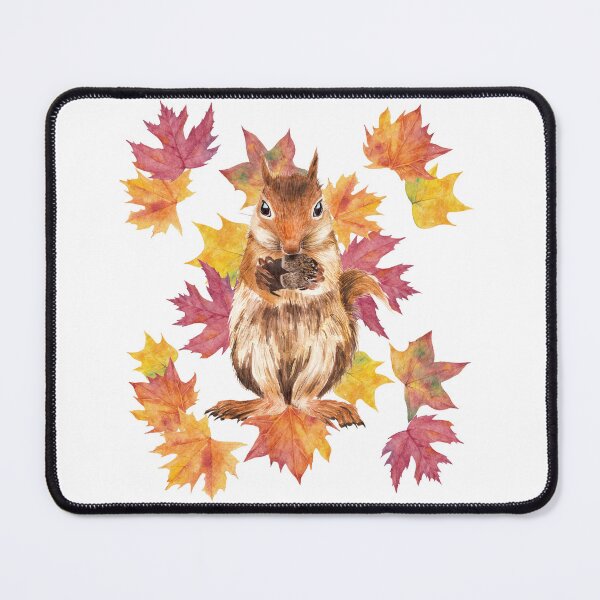 Item preview, autumn squirrel designed and sold by nadiaham.