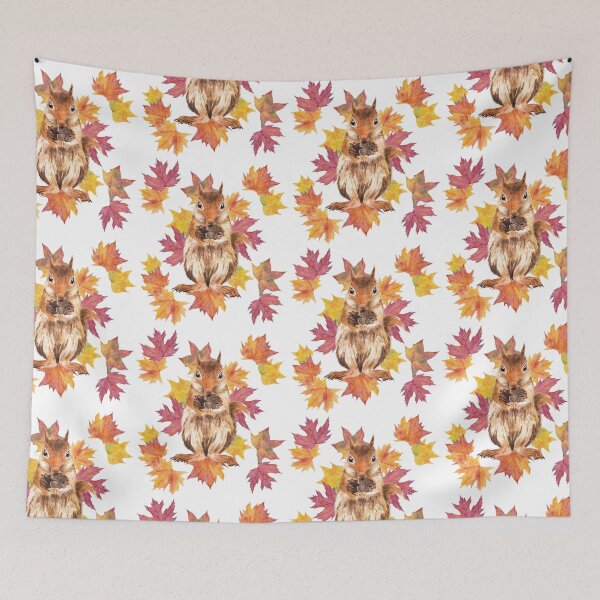Item preview, autumn squirrel designed and sold by nadiaham.