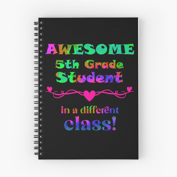 Item preview, AWESOME 5th Grade Student - in a different class! designed and sold by captainpeter.