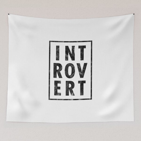 Item preview, Introvert graphic design for the socially awkward designed and sold by ThreadlyAndCo.