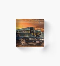 East Bound And Down Acrylic Block