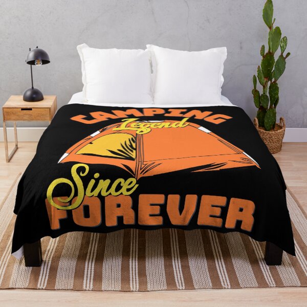Item preview, CAMPING LEGEND SINCE FOREVER designed and sold by GAADesignz.