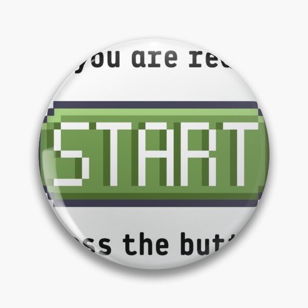Item preview, Press the start button (frame)  - Retro gaming experience  - Text based design - Black text designed and sold by Nemesiscrowd.