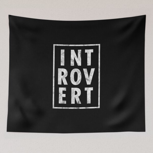 Item preview, Introvert graphic design for the socially awkward designed and sold by ThreadlyAndCo.