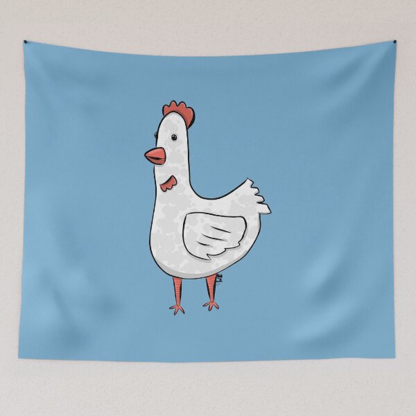Item preview, Contemplative chicken designed and sold by J. Montague.