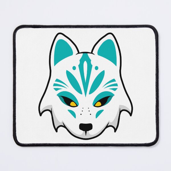 Item preview, Kitsune Blue Mask designed and sold by Skydrak91.