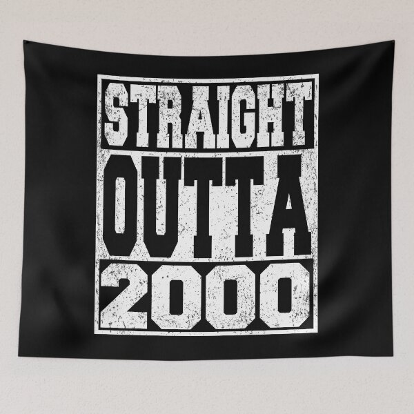Item preview, Straight Outta 2000 Birthday Anniversary designed and sold by ARTZ84.