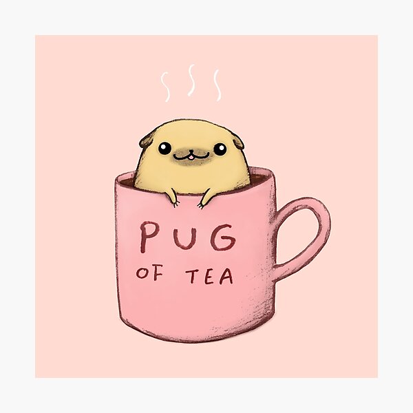 Item preview, Pug of Tea designed and sold by SophieCorrigan.
