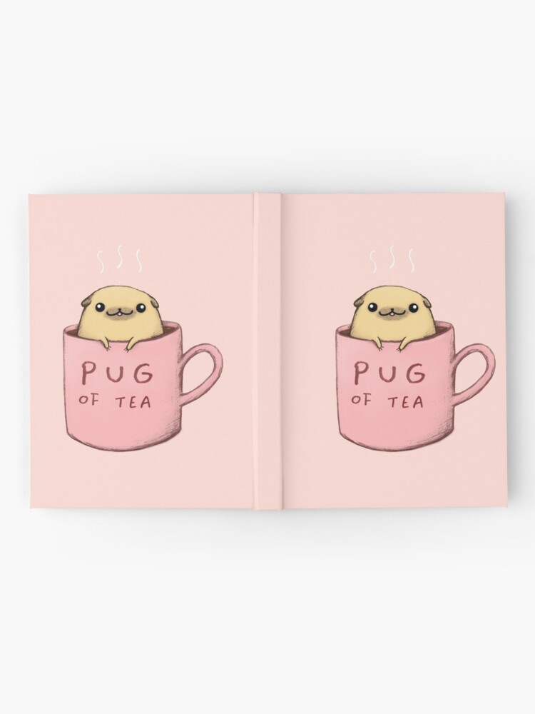 Alternate view of Pug of Tea Hardcover Journal