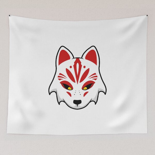 Item preview, Red kitsune mask designed and sold by Skydrak91.